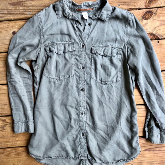 H&M Tops - 3 for $20 Super soft utility denim shirt!